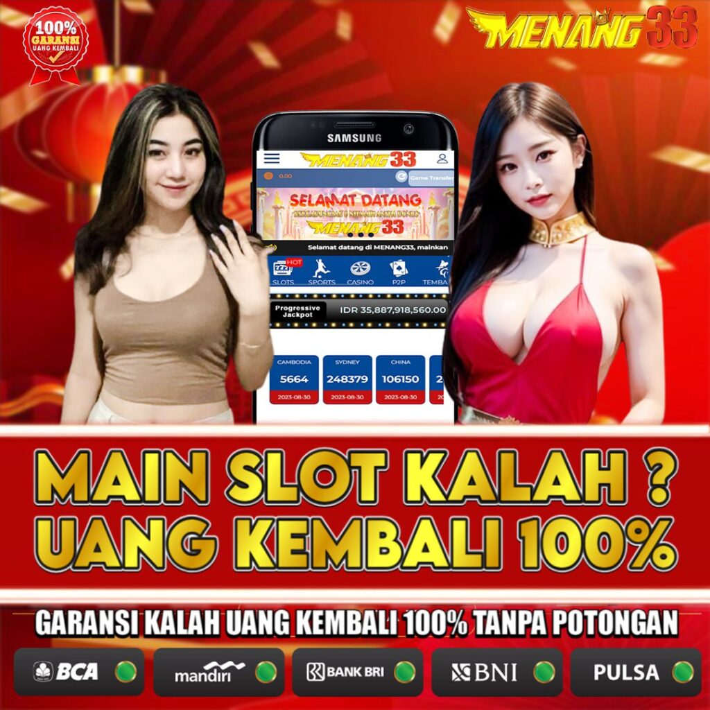 MENANG33 Slot Login Tanpa Potongan Pulsa